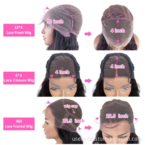 Wholesale Cheap Raw Indian Virgin Cuticle Aligned Hair Lace Frontal Wig Vendors 100% Human Hair Lace Front Wig With Baby Hair